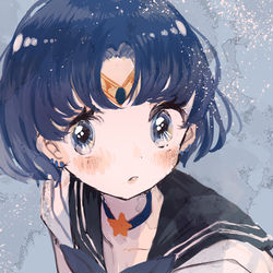 This is a pixiv picture whose title is セーラー少女.
