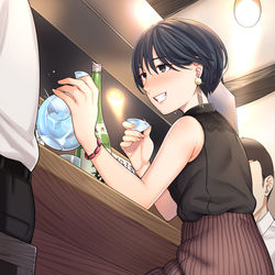 This is a pixiv picture whose title is わたしオススメのお酒だよ.