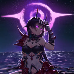 This is a pixiv picture whose title is 雷律……（大概）.