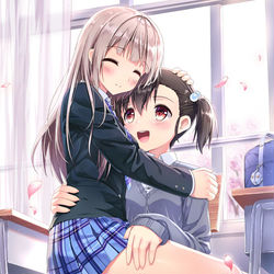 This is a pixiv picture whose title is 漫画主角.