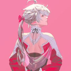 This is a pixiv picture whose title is レディ.