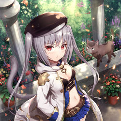 This is a pixiv picture whose title is 【神界のヴァルキリー】リナリア.