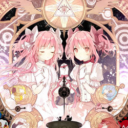 This is a pixiv picture whose title is 【愛】.