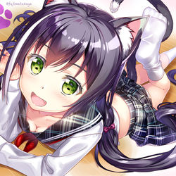 This is a pixiv picture whose title is こんな格好で喜ぶなんて仕方のないヤツね！.