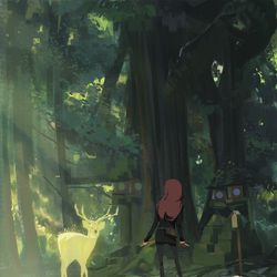 This is a pixiv picture whose title is Magical Being.