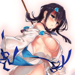 This is a pixiv picture whose title is 宇津見エリセ(14歳).