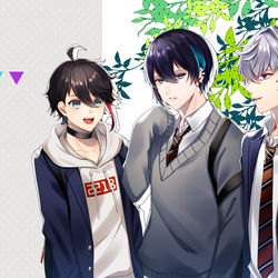 This is a pixiv picture whose title is メッシャーズ.