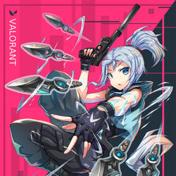 This is a pixiv picture whose title is JETT.