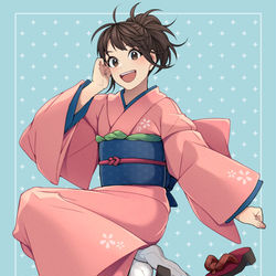 This is a pixiv picture whose title is 志村妙.