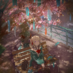 This is a pixiv picture whose title is 盲人和瘸子.