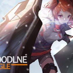 This is a pixiv picture whose title is 米格鲁驾到.