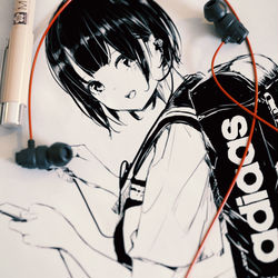 This is a pixiv picture whose title is スポーティな女.