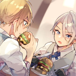 This is a pixiv picture whose title is ···おい、はしたないぞ.