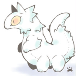 This is a pixiv picture whose title is 究極ビースト.