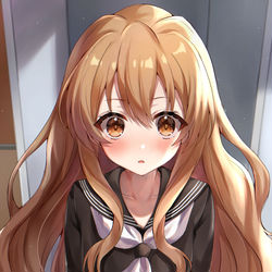 This is a pixiv picture whose title is 逢坂大河.