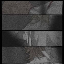 This is a pixiv picture whose title is 吻.