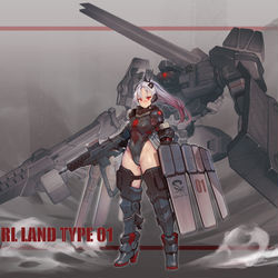 This is a pixiv picture whose title is Steel Girl.
