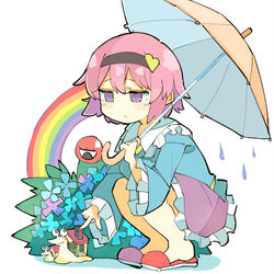 This is a pixiv picture whose title is 梅雨.