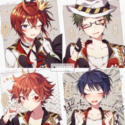 This is a pixiv picture whose title is twst log.