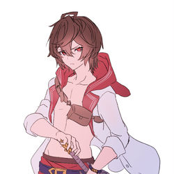This is a pixiv picture whose title is サンダルフォンログ17.