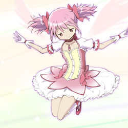 This is a pixiv picture whose title is 鹿目まどかさん.