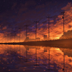 This is a pixiv picture whose title is Endless path.