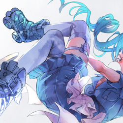 This is a pixiv picture whose title is Dresscode: BLUE.