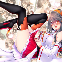 This is a pixiv picture whose title is 7周年榛名ちゃん＋α.