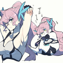 This is a pixiv picture whose title is シンフォギア擬獣化落書き６.