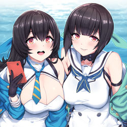 This is a pixiv picture whose title is ブルーオースおえかき.