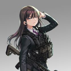 This is a pixiv picture whose title is エージェント.