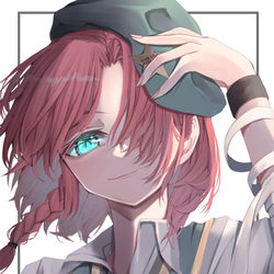 This is a pixiv picture whose title is ショートめーりん.