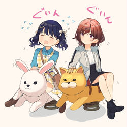 This is a pixiv picture whose title is ぐいんぐいん.