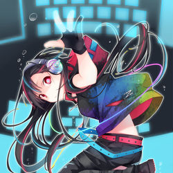 This is a pixiv picture whose title is DIVE.
