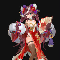 This is a pixiv picture whose title is ぼたんのルルカ.