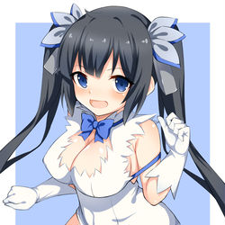 This is a pixiv picture whose title is ヘスティア.