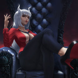 This is a pixiv picture whose title is Lucifer.