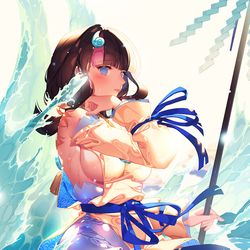 This is a pixiv picture whose title is 宇津見エリセ.