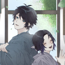 This is a pixiv picture whose title is 無題.