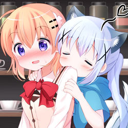 This is a pixiv picture whose title is おねえちゃんおいしい…あむあむ.