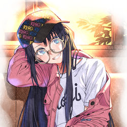 This is a pixiv picture whose title is 三峰.