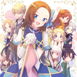 This is a pixiv picture whose title is 乙女ゲームの破滅フラグしかない悪役令嬢に転生してしまった….