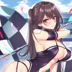 This is a pixiv picture whose title is 瑞鶴　瞬速の真名.