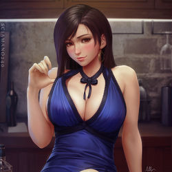 This is a pixiv picture whose title is ティファ.
