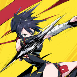 This is a pixiv picture whose title is 手裏剣.