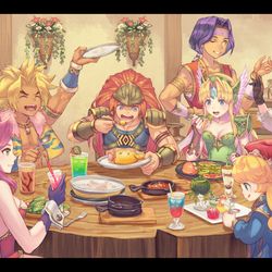 This is a pixiv picture whose title is Little Sweet Cafe.