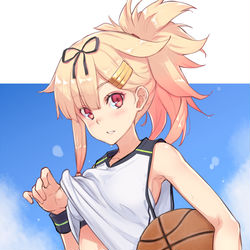 This is a pixiv picture whose title is バスケットボールPoi?.