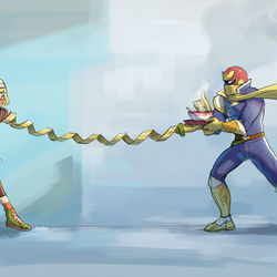 This is a pixiv picture whose title is 人混みを避けるミェンミェン.