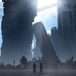 This is a pixiv picture whose title is 1・2・3で歩き出せ。.