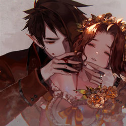 This is a pixiv picture whose title is 渇き.